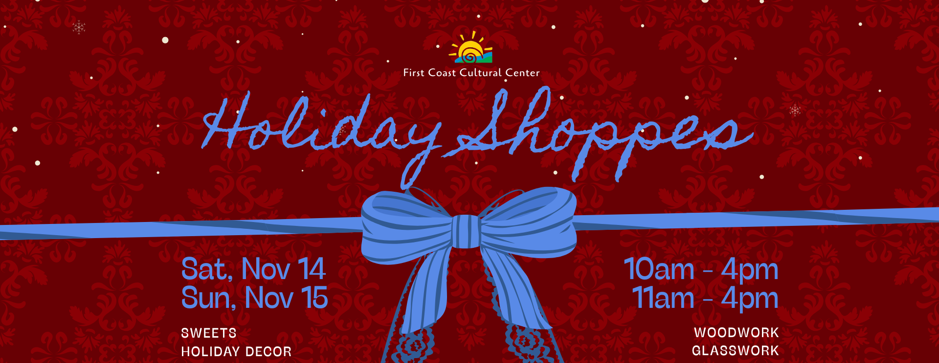 Holiday Shoppes Vendor Booths 2026